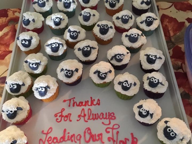 Pastor Appreciation Cupcakes
